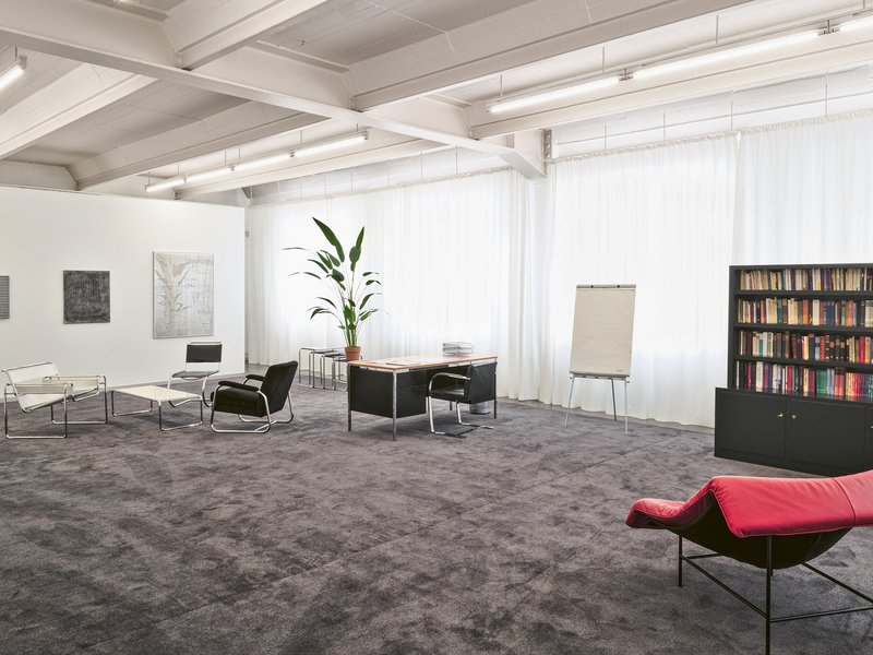 Ausstellungsansicht Home@Museum, Kunstmuseum Reutlingen | konkret, 2023 - Foto: Holger Kube Ventura