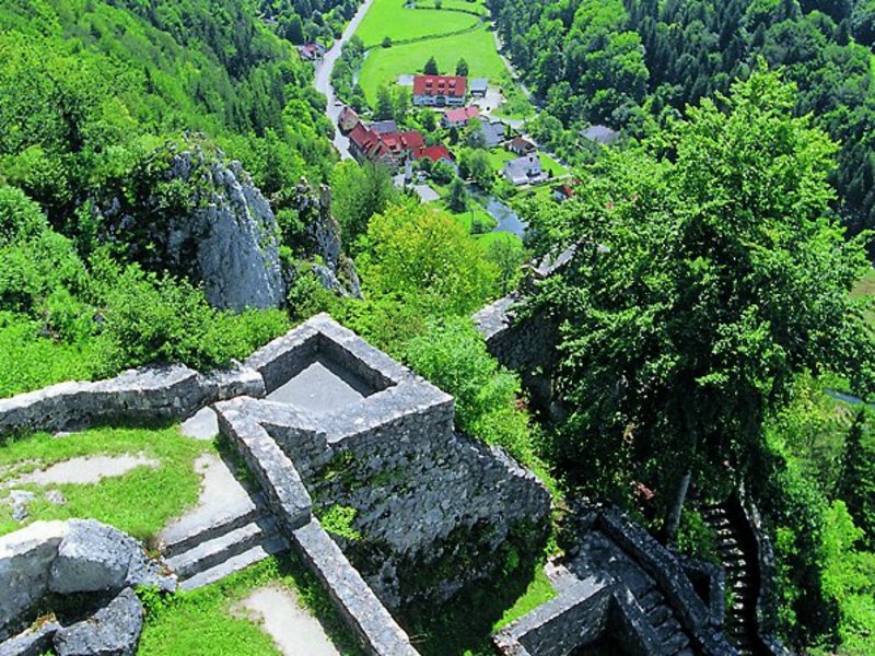 Das Lautertal, eines der Highlights der Schwäbischen Alb