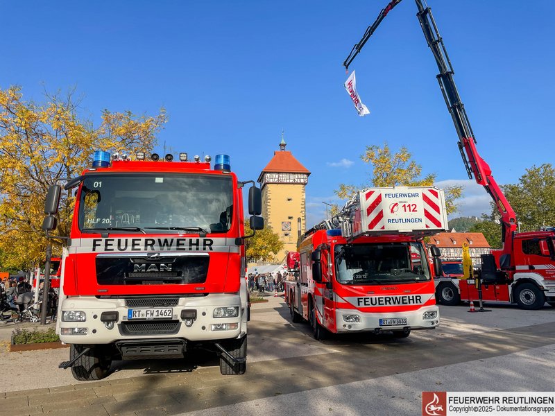 Bildnachweis: Feuerwehr Reutlingen