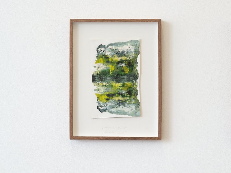 Linda Carrara, Psicologia del paesaggio (2023). Öl auf Lwd. Foto / Photo: Holger Kube Ventura, Kunstmuseum Reutlingen | konkret.