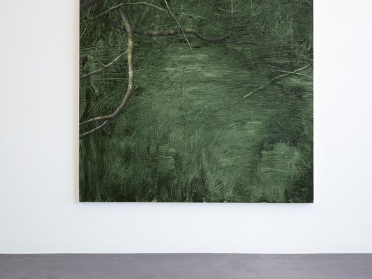 Linda Carrara, Nel ventre della natura (2022). Öl, Acryl auf Lwd. Foto: Holger Kube Ventura, Kunstmuseum Reutlingen | konkret.