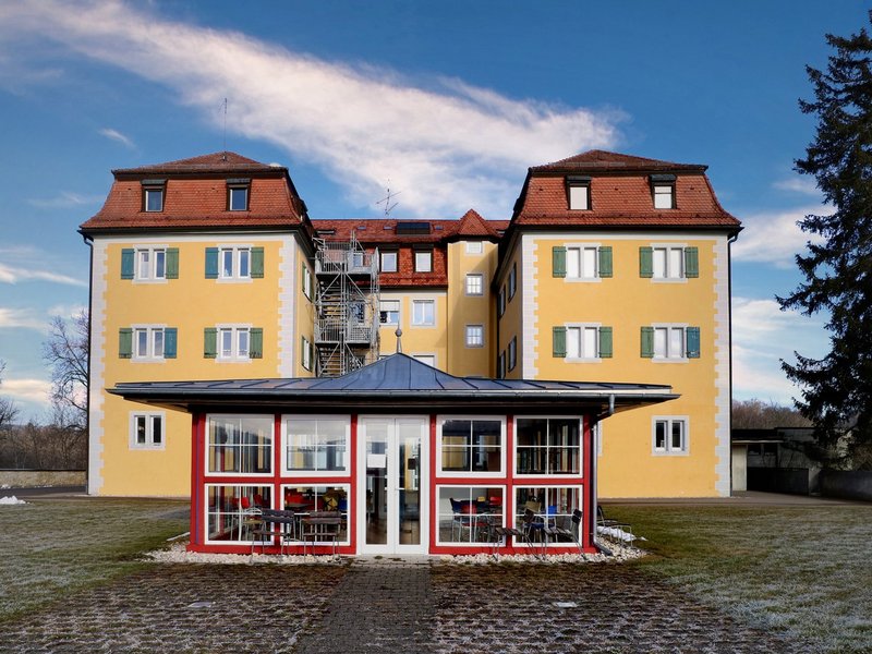Foto: Das Schloss Grafeneck (Bildquelle: Kreisarchiv Reutlingen, Horst Guth)